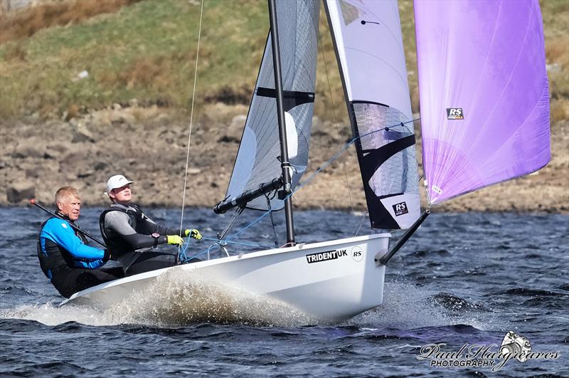 RS400 TridentUK Northern Tour 2025 at Yorkshire Dales Sailing Club photo copyright Paul Hargreaves taken at Yorkshire Dales Sailing Club and featuring the RS400 class