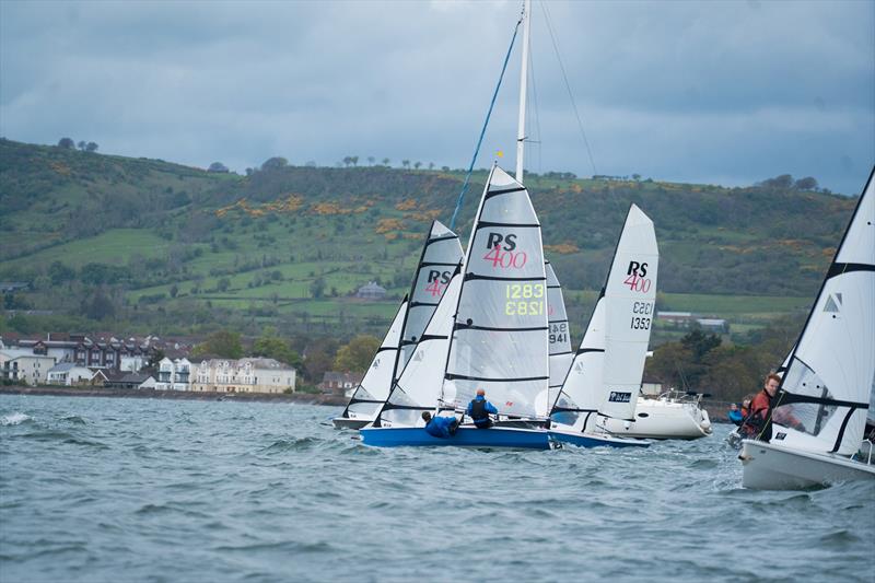 Race 4 just after the start - RS Spring Shakedown at Carrickfergus - photo © Ryan Wilson