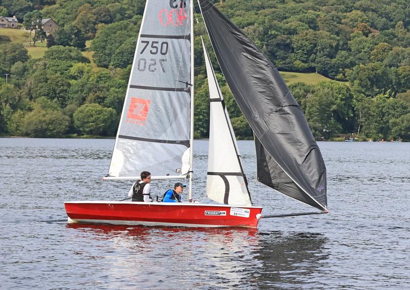 Bala August Regatta 2025 photo copyright John Hunter taken at Bala Sailing Club and featuring the RS400 class