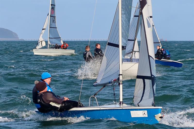 Rockshore/ Bosun Bob's RS400 Winter Series at the Royal North of Ireland Yacht Club Day 1 photo copyright Lindsay Nolan taken at Royal North of Ireland Yacht Club and featuring the RS400 class