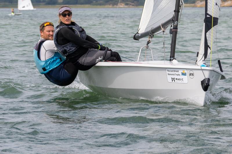 Jacob and Kayleigh Ainsworth winners of the Kippford Week HCP1 fleet  - Solway Yacht Club's Kippford Week and the Kippford RNLI Regatta - photo © Nicola McColm