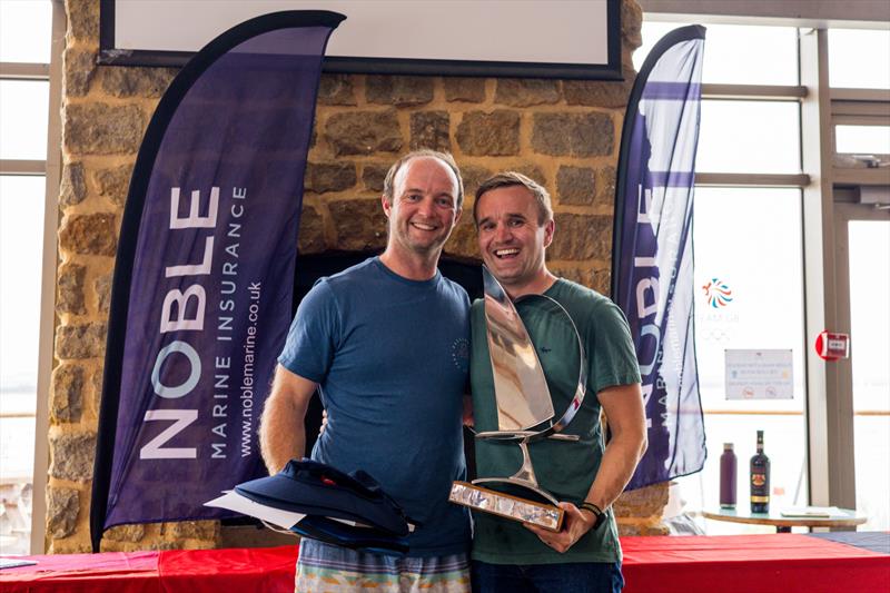Winners - Mark Oakey and George Yeoman - Noble Marine RS400 Nationals 2026 - photo © Phil Jackson / Digital Sailing