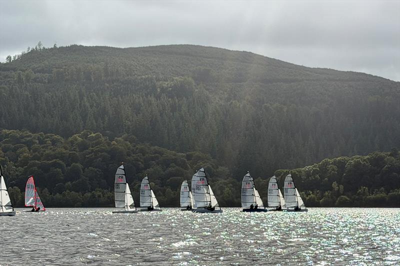 RS400 fleet at the Trident-UK Great North Asymmetric Challenge - photo © Arthur Dembinski