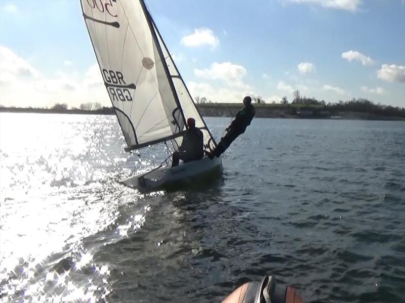 RS500 training at Northampton photo copyright Tim Wilkins & Debbie Darling taken at Northampton Sailing Club and featuring the RS500 class