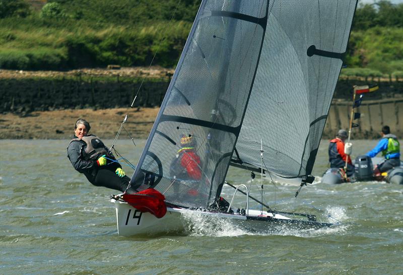 Medway Dinghy Regatta 2016 photo copyright Nick Champion / www.championmarinephotography.co.uk taken at Wilsonian Sailing Club and featuring the RS500 class
