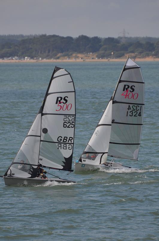 Cowes Dinghy Week 2016 photo copyright Sophie French taken at Gurnard Sailing Club and featuring the RS500 class