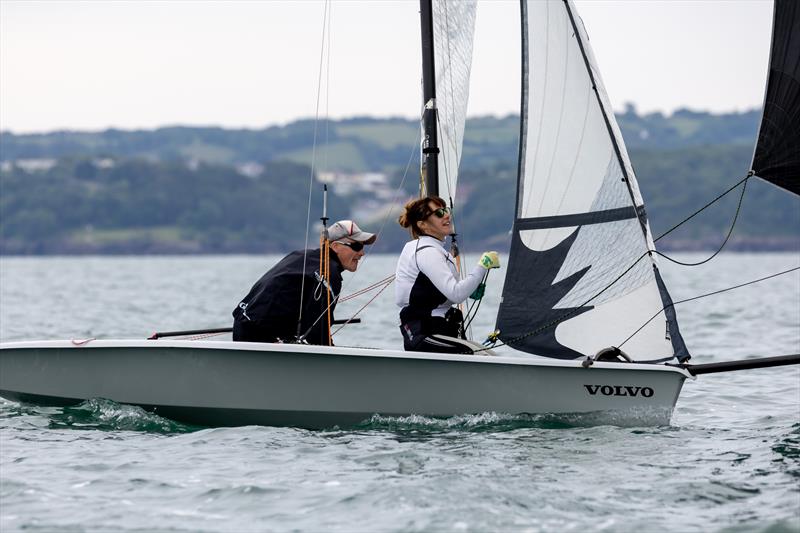 Tim & Heather Wilkins win the RS500 Nationals during the Salcombe Gin RS Summer Regatta photo copyright www.digitalsailing.co.uk taken at Royal Torbay Yacht Club and featuring the RS500 class