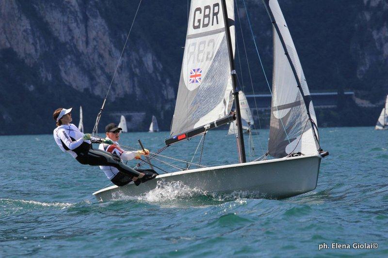 RS500 Worlds at Lake Garda day 1 photo copyright Elena Giolai taken at Fraglia Vela Riva and featuring the RS500 class