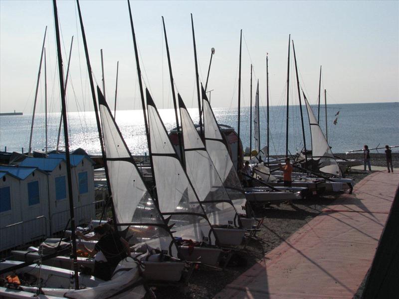 RS100/500 Euro Grand Prix at Genoa, Italy photo copyright Jon Partridge taken at Circolo Nautico Ugo Costaguta and featuring the RS500 class