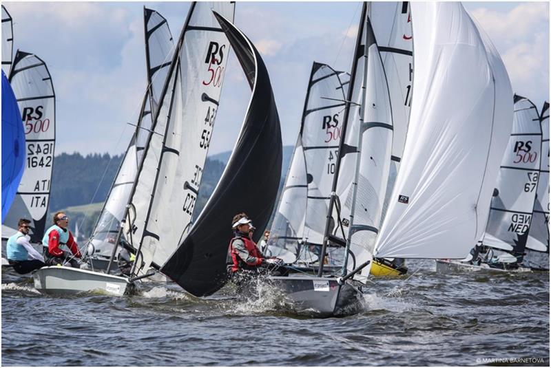 2019 RS500 World Championship at Lake Lipno photo copyright Martina Barnetova taken at  and featuring the RS500 class