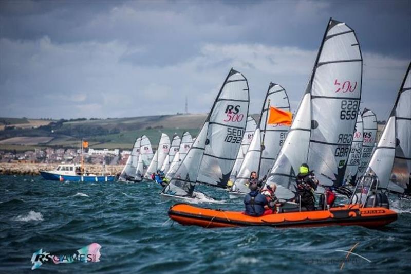 RS500 fleet photo copyright Sportography taken at Weymouth & Portland Sailing Academy and featuring the RS500 class