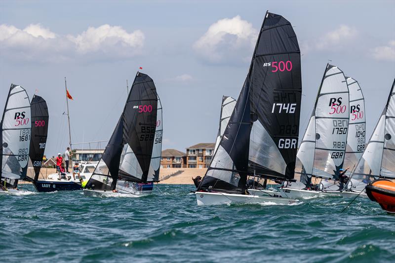 Noble Marine RS500 Nationals at Hayling Island Day 1 photo copyright Phil Jackson / Digital Sailing taken at Hayling Island Sailing Club and featuring the RS500 class