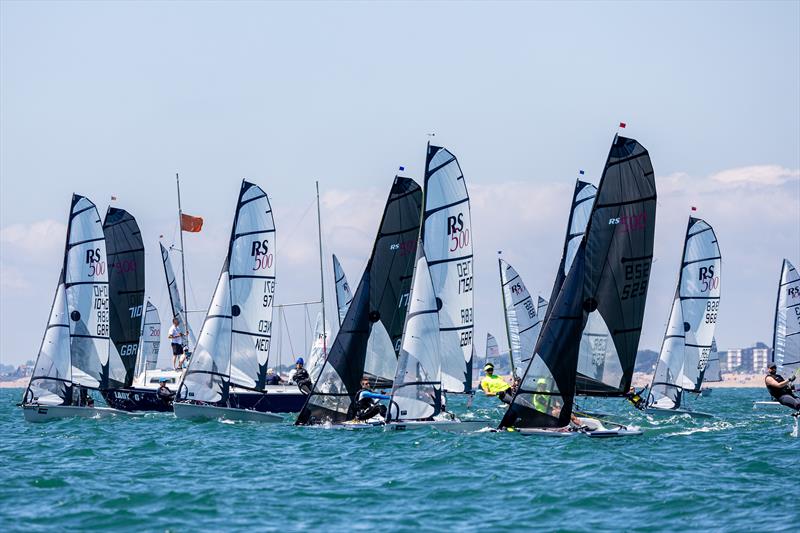 RS500 Nationals at the Salcombe Gin RS Summer Regatta photo copyright Phil Jackson / Digital Sailing taken at Hayling Island Sailing Club and featuring the RS500 class