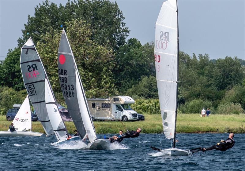 Wind & sunshine for the Notts County SC Spring Regatta photo copyright David Eberlin taken at Notts County Sailing Club and featuring the RS600 class