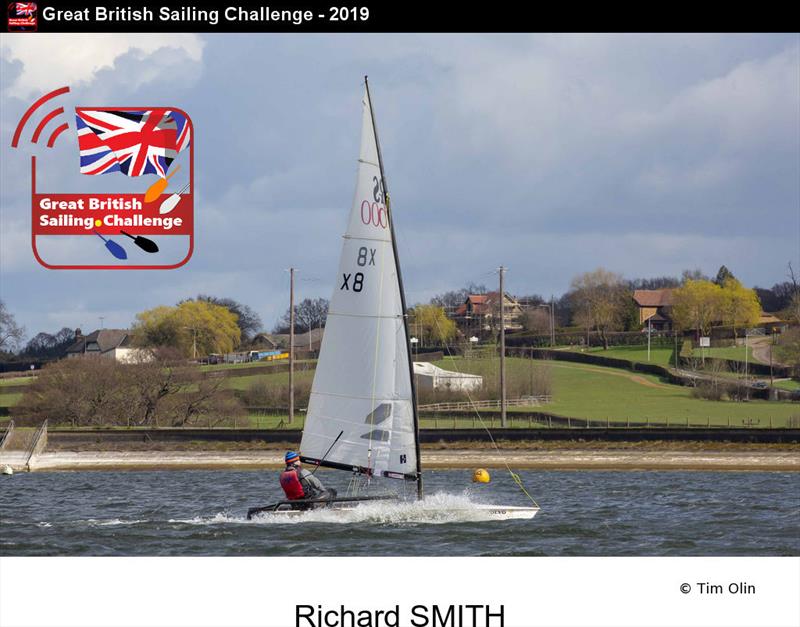 Richard Smith during the King George Gallop photo copyright Tim Olin / www.olinphoto.co.uk taken at King George Sailing Club and featuring the RS600 class