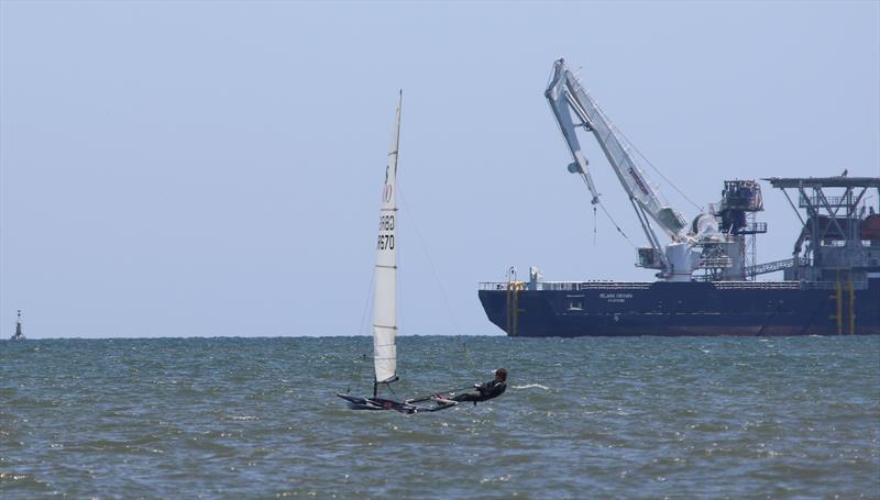 Great Yarmouth & Gorleston Sailing Club Beach Regatta photo copyright Ed Anderson taken at Great Yarmouth & Gorleston Sailing Club and featuring the RS600 class