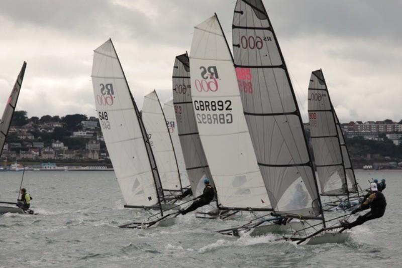 Noble Marine Allen RS600 National Championships - Day 2 photo copyright Gareth Fudge taken at Brixham Yacht Club and featuring the RS600 class