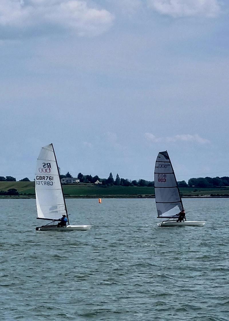 Noble Marine Allen RS600 Nationals Day 1 photo copyright Alice Crick / Debbie Montague taken at Stone Sailing Club and featuring the RS600 class