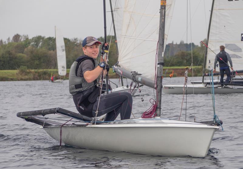 Raife Piggott first under 19 in the RS600 Open at Notts County SC photo copyright David Eberlin taken at Notts County Sailing Club and featuring the RS600 class