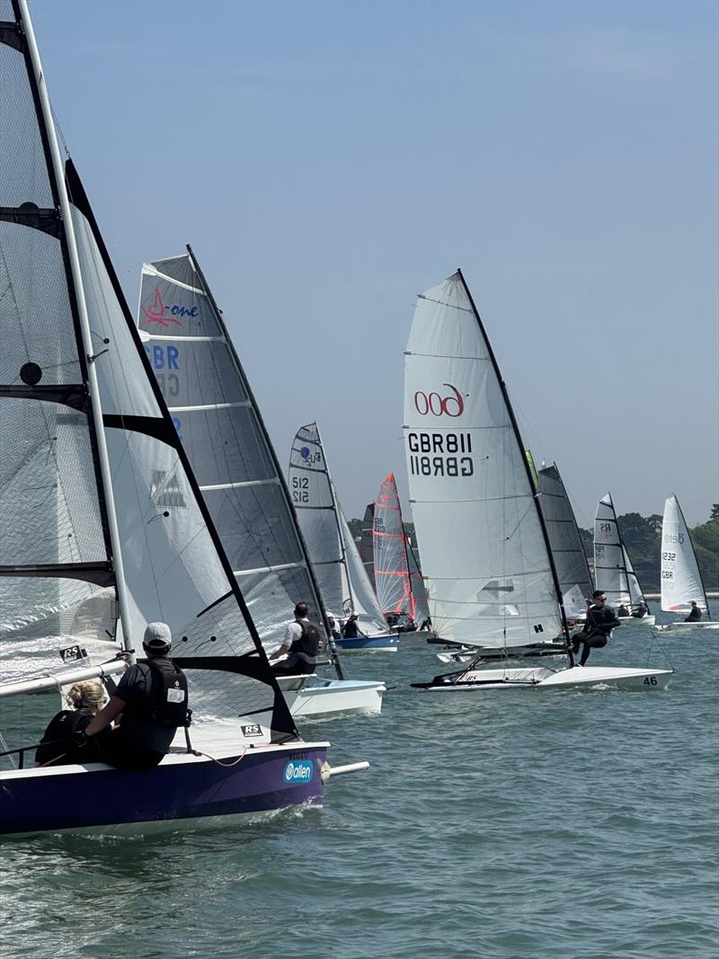 Fast fleet during the Warsash SC Club Championships photo copyright WSC Media Team taken at Warsash Sailing Club and featuring the RS600 class