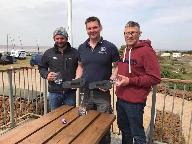 Prize winners in the RS700 SnetFest at Snettisham Beach - photo © Joanne Dacey