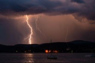 A storm during the RS Crown Cup on Lake Lipno in the Czech Republic photo copyright Crown Cup taken at  and featuring the RS700 class