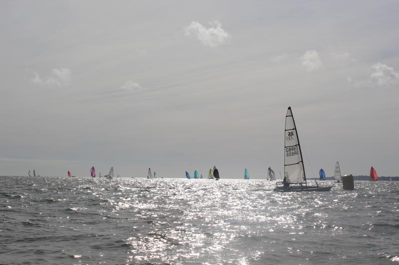 RS700 and RS800 Volvo Noble Marine Nationals at Stokes Bay day 3 photo copyright Ollie Vennis-Ozanne taken at Stokes Bay Sailing Club and featuring the RS700 class