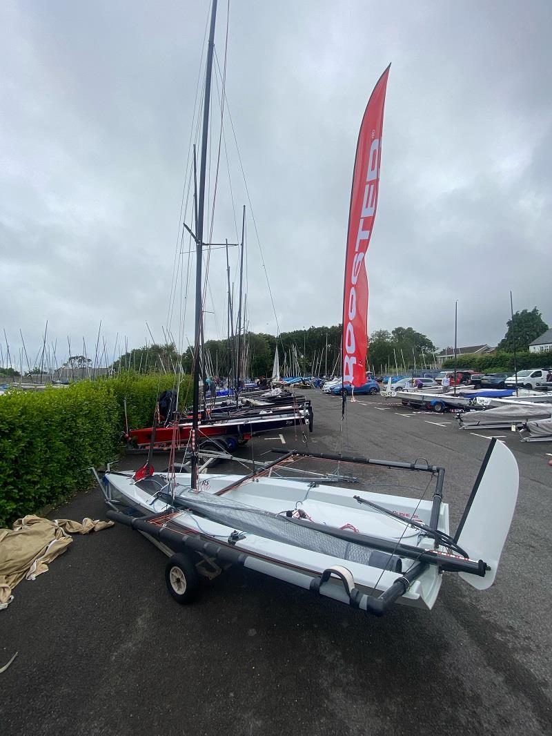 RS700s at the Lymington Dinghy Regatta 2021 photo copyright Theo Galyer taken at Royal Lymington Yacht Club and featuring the RS700 class