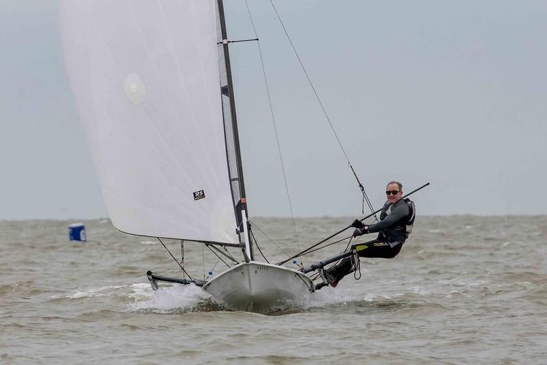Pete Purkiss during the RS700 Rooster National Tour at Brightlingsea Skiff Fest - photo © Tim Olin / www.olinphoto.co.uk
