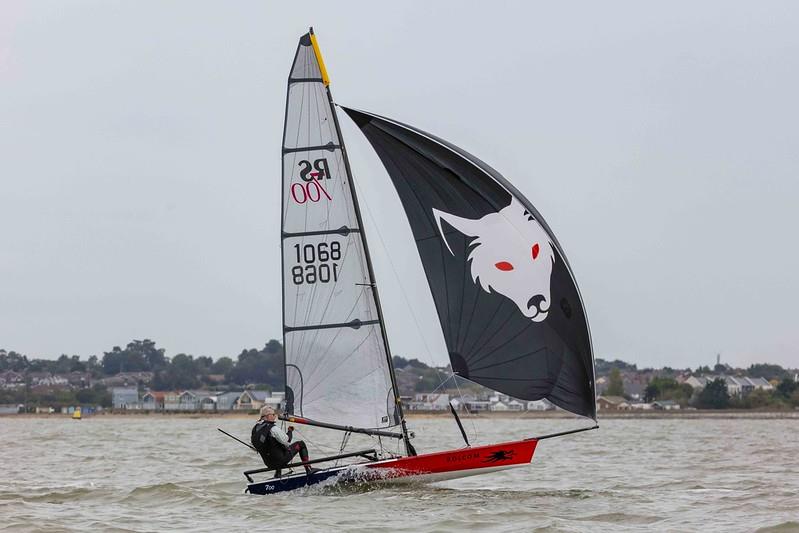 Roland Smith during the RS700 Rooster National Tour at Brightlingsea Skiff Fest photo copyright Tim Olin / www.olinphoto.co.uk taken at Brightlingsea Sailing Club and featuring the RS700 class