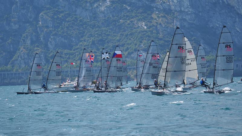 RS700 European Championship at Lake Garda - Day 2 photo copyright Jamie Gettings taken at  and featuring the RS700 class