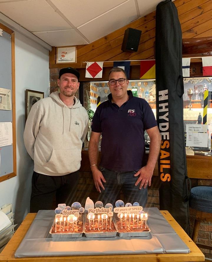 20th birthday cake for the class at the Noble Marine RS700 National Championships 2021 - photo © Simon Hawes