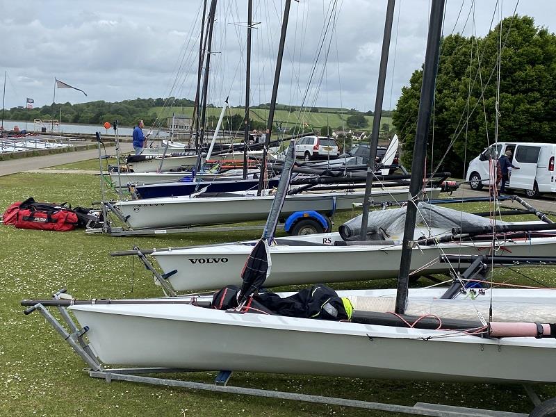 RS700s ready for action at Oxford - RS700 Rooster National Tour photo copyright Matt Conner taken at Oxford Sailing Club and featuring the RS700 class