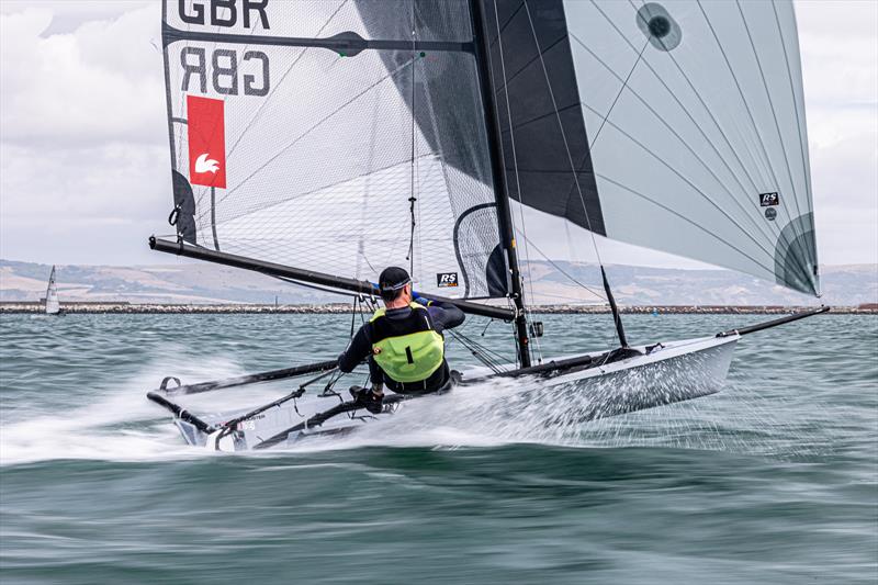 Theo Galyer wins the RS700 European and Noble Marine UK National Championships at the WPNSA  photo copyright Phil Jackson / Digital Sailing taken at Weymouth & Portland Sailing Academy and featuring the RS700 class