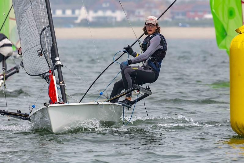 RS700s at the Stokes Bay Skiff Open photo copyright Tim Olin / www.olinphoto.co.uk taken at Stokes Bay Sailing Club and featuring the RS700 class