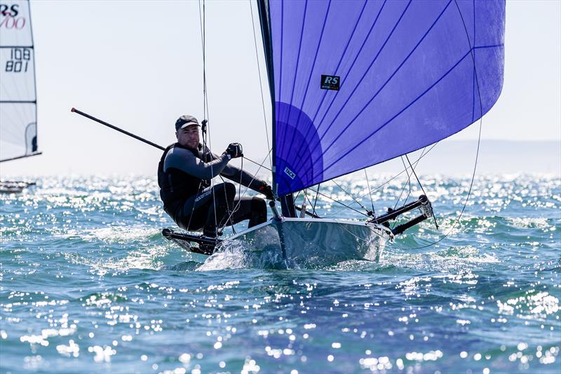 RS700s at the Salcombe Gin RS Summer Regatta photo copyright Phil Jackson / Digital Sailing taken at Hayling Island Sailing Club and featuring the RS700 class