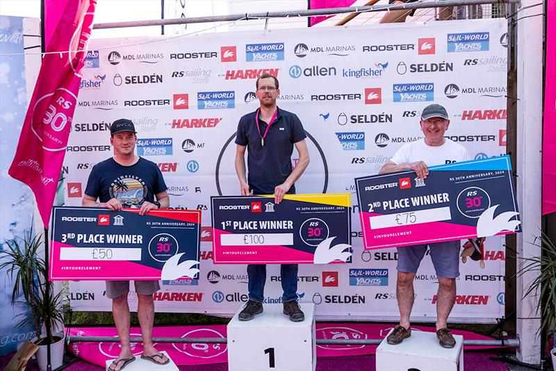 RS700 Podium at the RS 30th Anniversary Regatta - photo © Phil Jackson / Digital Sailing