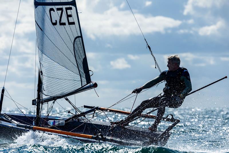 Jiri Kuthan - RS700 Noble Marine National Championship, day 1 photo copyright Digital Sailing taken at Hayling Island Sailing Club and featuring the RS700 class
