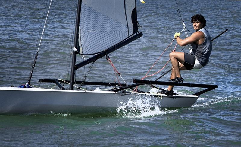One of the six RS700s racing in the Performance Dinghy class - Mersea Week - photo © Chrissie Westgate