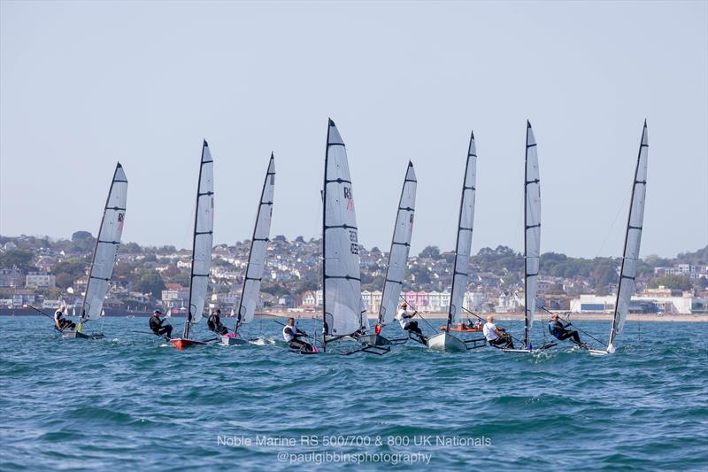 Noble Marine RS700 Nationals at Torbay - photo © Paul Gibbins Photography