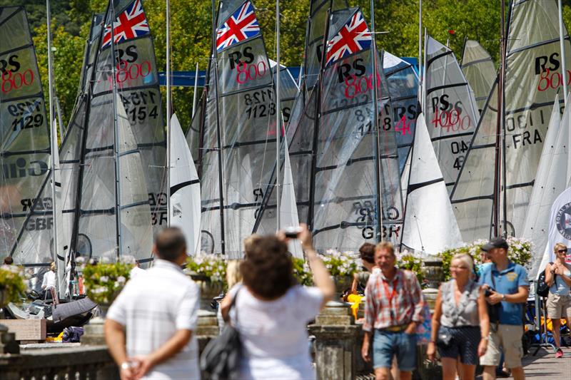 Gill RS Europeans and Eurocup at Riva del Garda day 1 photo copyright Paul Wyeth / www.pwpictures.com taken at Fraglia Vela Riva and featuring the RS800 class