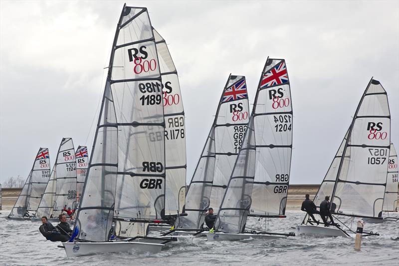 RS800s at Datchet Water in 2014 photo copyright LPB Aerial Imagery taken at Datchet Water Sailing Club and featuring the RS800 class