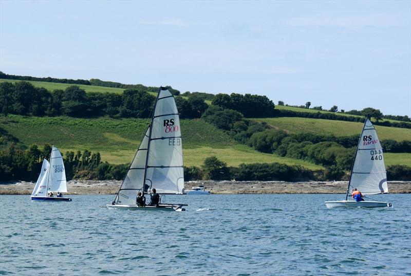 Day 2 of Gul Falmouth Dinghy Week photo copyright David Smith taken at Restronguet Sailing Club and featuring the RS800 class