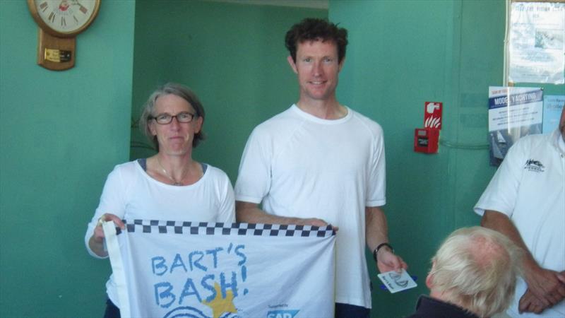 Luke and Emma McEwen win the RS800 open meeting and Bart's Bash at Lymington Town - photo © Sophie Beeton