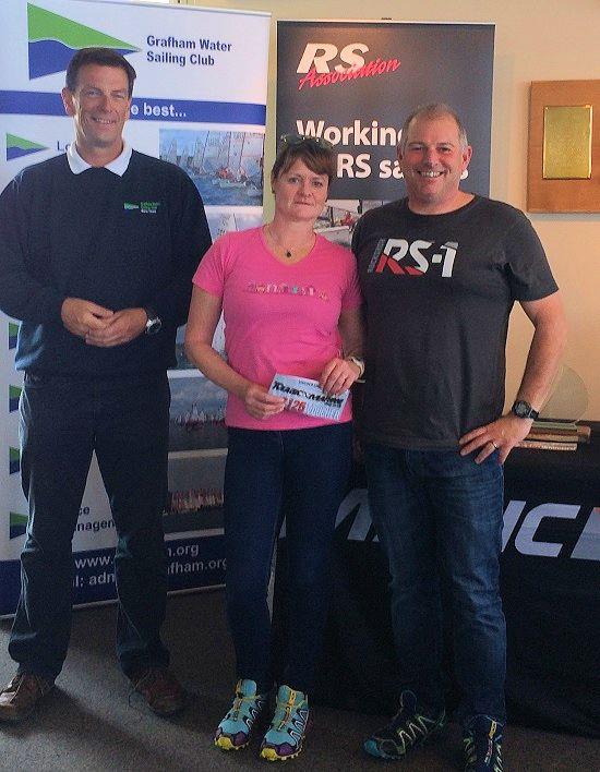 Andy and Allyson Jeffries took second place in the Magic Marine RS800 Grand Prix series photo copyright GWSC taken at Grafham Water Sailing Club and featuring the RS800 class