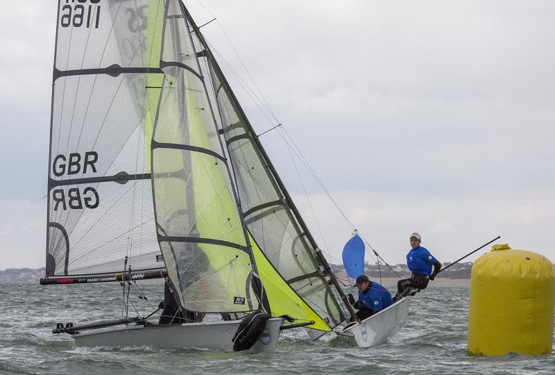 RS800s at Stokes Bay photo copyright Tim Olin / www.olinphoto.co.uk taken at  and featuring the RS800 class