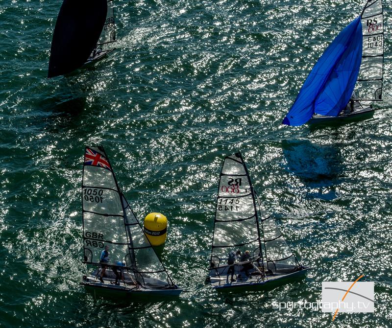 Day 2 of the Volvo Noble Marine RS800 Nationals at Hayling Island photo copyright Alex Irwin / www.sportography.tv taken at Hayling Island Sailing Club and featuring the RS800 class