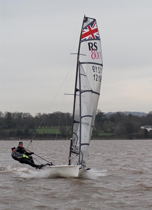 Peter Barton and Chris Feibusch win the Exe Sails & Covers Starcross Steamer 2017 photo copyright Eamon Tyrrell Photography taken at Starcross Yacht Club and featuring the RS800 class