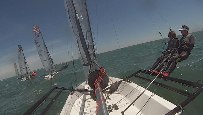 Twin wiring bliss during the RS800 coaching weekend at Itchenor - photo © Luke McEwen