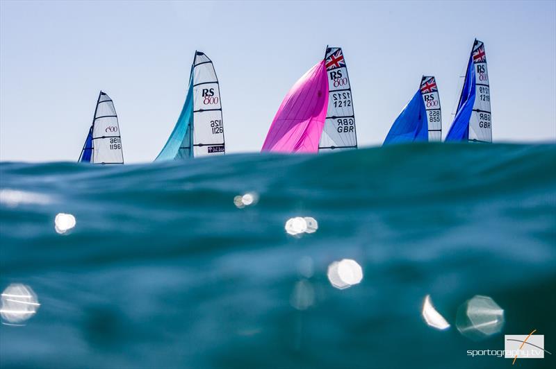 RS Sailing Summer Championships at Hayling Island photo copyright Alex Irwin / www.sportography.tv taken at Hayling Island Sailing Club and featuring the RS800 class